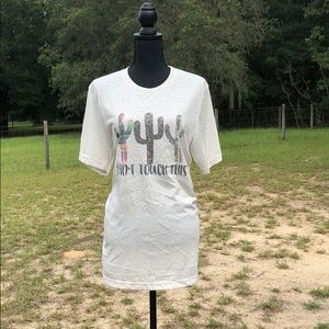 New Cactus, Leopard, and Serape Shirt